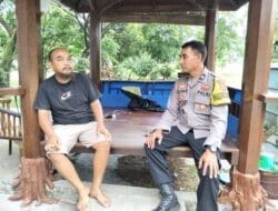 Bhabinkamtibmas Sukamulya Sambang Warga, Sampaikan Pesan Kamtibmas Jelang Nataru