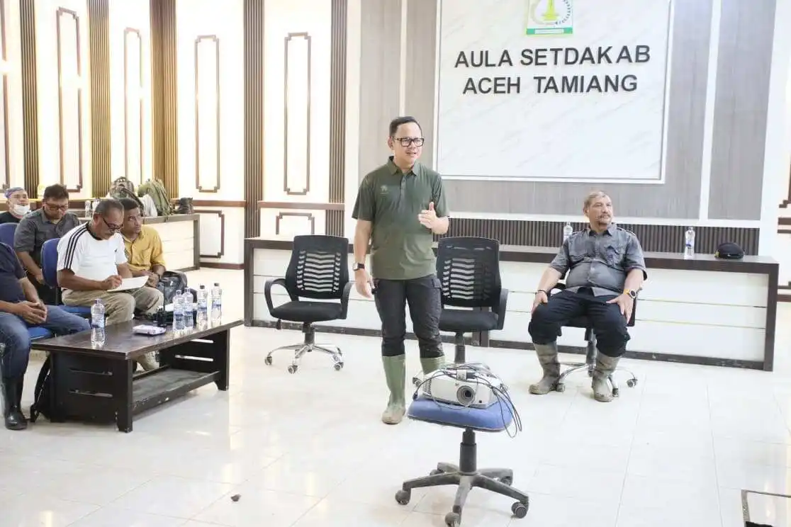 Wamendagri Bima Tinjau Aceh Tamiang, Pastikan Percepatan Pemulihan Layanan Publik Pascabencana