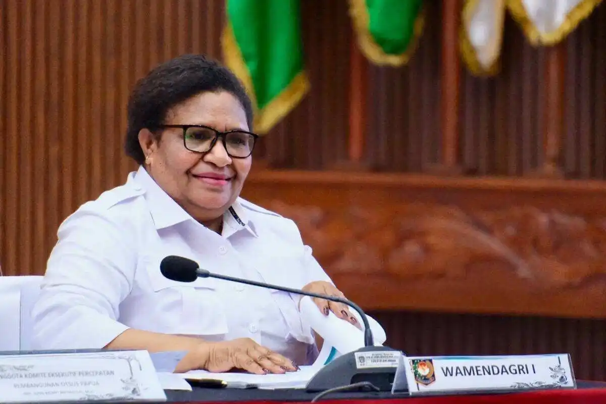 Wamendagri Ribka Beri Rapor Kinerja Enam Provinsi di Papua terkait Penyelesaian RAPBD dan RAP Otsus 2026