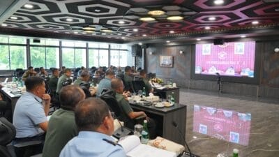 Panglima TNI Ikuti Rapim Kemhan Dan TNI Tahun 2026