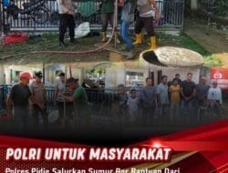 Polres Pidie Salurkan Sumur Bor Bantuan Kapolda Aceh untuk Warga Gampong Tanjong 