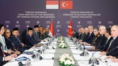 Wakil Panglima TNI Dampingi Menhan RI Pada Pertemuan 2+2 Perdana Di Turki