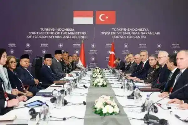 Wakil Panglima TNI Dampingi Menhan RI Pada Pertemuan 2+2 Perdana Di Turki