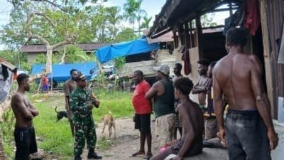 Babinsa Koramil Kokonao Jadikan Komsos Sebagai Media Jalin Silaturahmi Bersama Warga Binaan