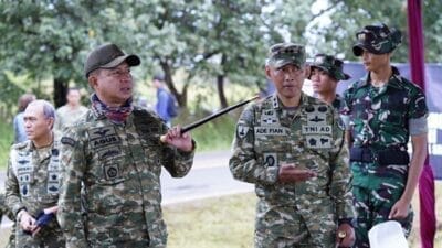 Panglima TNI Tinjau Yonif TP 890/Gardha Sakti di Garut, Jawa Barat