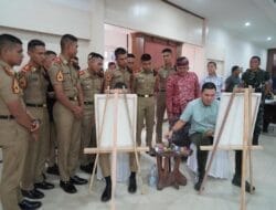 Hari Bakti Taruna 2026, Gubernur Akmil Apresiasi Kreativitas Taruna melalui Lomba Melukis dan Esai