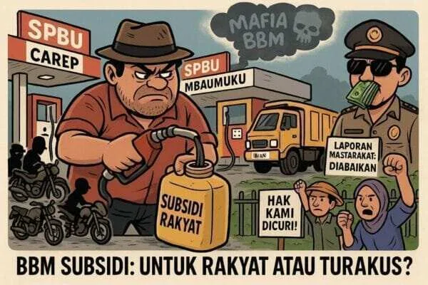 BBM untuk Rakyat Kecil Dirampok Mafia, Aparat dan SPBU ke Mana?