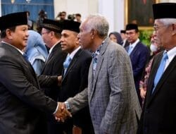 Panglima TNI Hadiri Pelantikan Pengurus Dewan Energi Nasional di Istana Negara