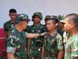 Kasum TNI Tinjau  Pembangunan Huntara-Huntap  di Tapanuli Selatan