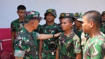 Kasum TNI Tinjau Pembangunan Huntara-Huntap di Tapanuli Selatan