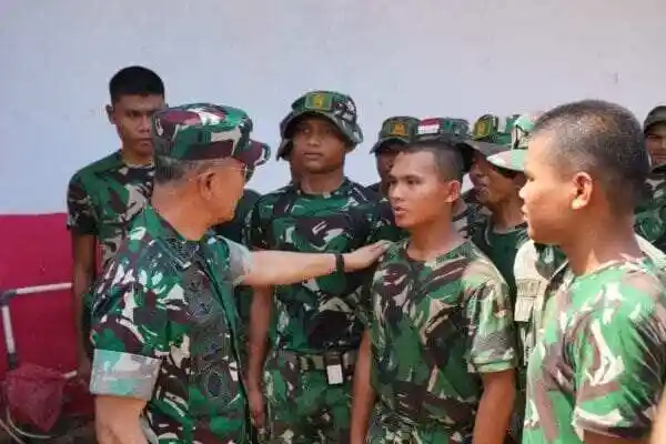 Kasum TNI Tinjau  Pembangunan Huntara-Huntap  di Tapanuli Selatan