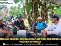 Melalui Komsos, Babinsa Serap Aspirasi dan Kendala Petani di Lapangan
