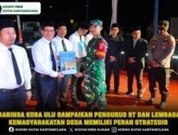 Babinsa Koba Ulu Sampaikan Pengurus RT dan Lembaga Kemasyarakatan Desa Memiliki Peran Strategis