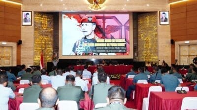 Kasum TNI Buka Rakor Intelijen TNI 2026: Insan Intelijen Harus Adaptif, Responsif dan Prediktif Hadapi Ancaman