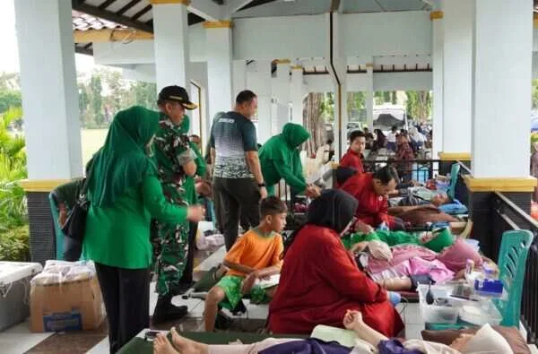Sambut HUT ke- 80 Persit KCK, Kodim Bojonegoro Gelar Donor Darah dan Layanan Kesehatan Gratis Sambut HUT ke- 80 Persit KCK, Kodim Bojonegoro Gelar Donor Darah dan Layanan Kesehatan Gratis