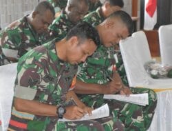 Optimalkan Data Teritorial, Kodim 1710/Mimika Terima Tim Pulsaji Data Satkowil Pusterad