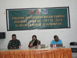 Satgas TMMD Ke-127 Kodim 1514/Morotai Gelar Penyuluhan Antikorupsi dan Pertanian di Desa Darame