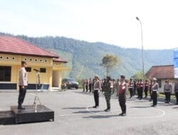 Kodim 1714/PJ Berpartisipasi Dalam Apel Gelar Pasukan Operasi Keselamatan Noken 2026 di Polres/PJ