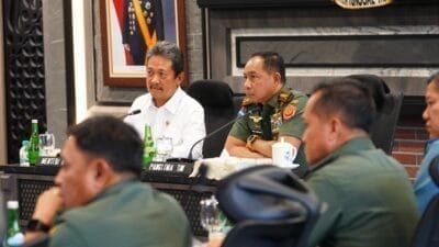 Mabes TNI dan Kementerian Kelautan dan Perikanan Teken MoU Sektor Kelautan dan Perikanan