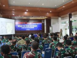 Lanud Sultan Hasanuddin Gelar Ceramah Lambangja Road to Zero Accident