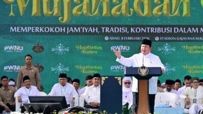 Panglima TNI Hadiri Mujahadah Kubro Satu Abad Nahdlatul Ulama di Malang