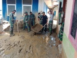 Hadir untuk Rakyat, TNI AD Pulihkan SD dan TK Terdampak Bencana di Tapanuli Selatan