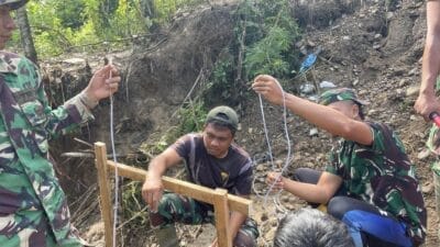 TNI AD Bangun Jembatan Aramco di Lima Puluh Kota, Perkuat Akses dan Ekonomi Warga