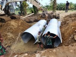 Satgas Gulbencal Kodam I/Bukit Barisan Tuntaskan Perbaikan Jembatan di Tapanuli Selatan, Akses Warga Pulih 100 Persen