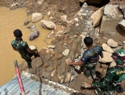 TNI AD Percepat Pembangunan Jembatan Aramco di Bener Meriah, Pulihkan Akses dan Bantu Ekonomi Warga