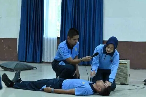 Perkuat Kesiapan Medis, Profesional dan Tanggap Darurat, Personel Lanud Sjamsudin Noor Ikuti Simulasi CPR