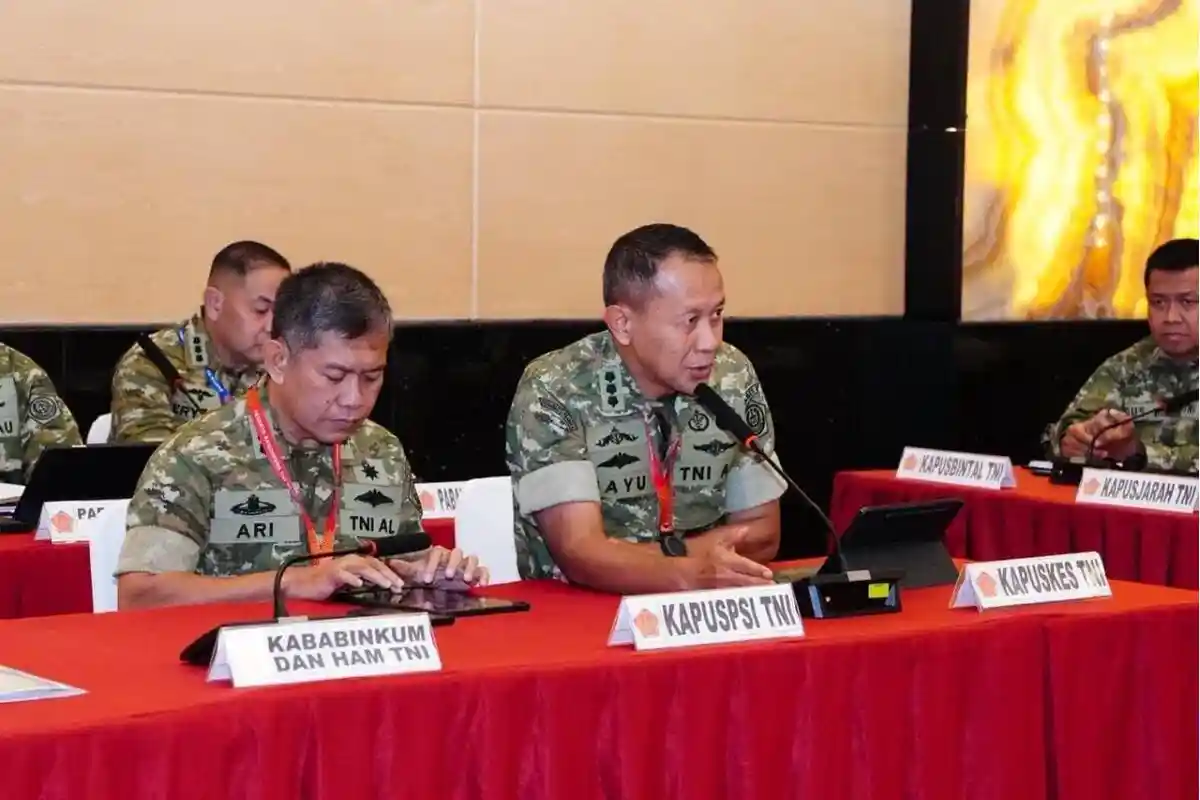 Kasum TNI Buka Rapat Koordinasi Personel TA 2026