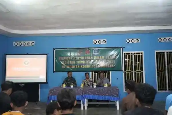 Satgas TMMD Ke-127 Kodim 1514/Morotai Gelar Penyuluhan Bahaya Radikalisme dan Kesehatan di Daruba Pantai