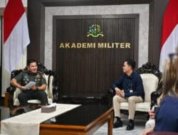 Gubernur Akademi Militer Terima Audiensi Dirut PT LEN Industri (Persero)
