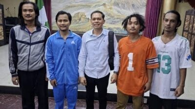 TNI bersama Otoritas Terkait Setempat, Berhasil Membebaskan Empat WNI Yang Diculik Di Perairan Gabon