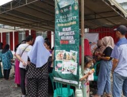 Bazar Ramadhan Kodim Bojonegoro di Sumodikaran Ludes Diserbu Warga