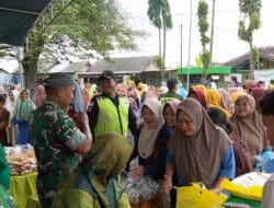 Secara Serentak dan Tersebar, Jajaran TNI Kodim Bojonegoro Gelar Bazar Murah dan Takjil Ramadan