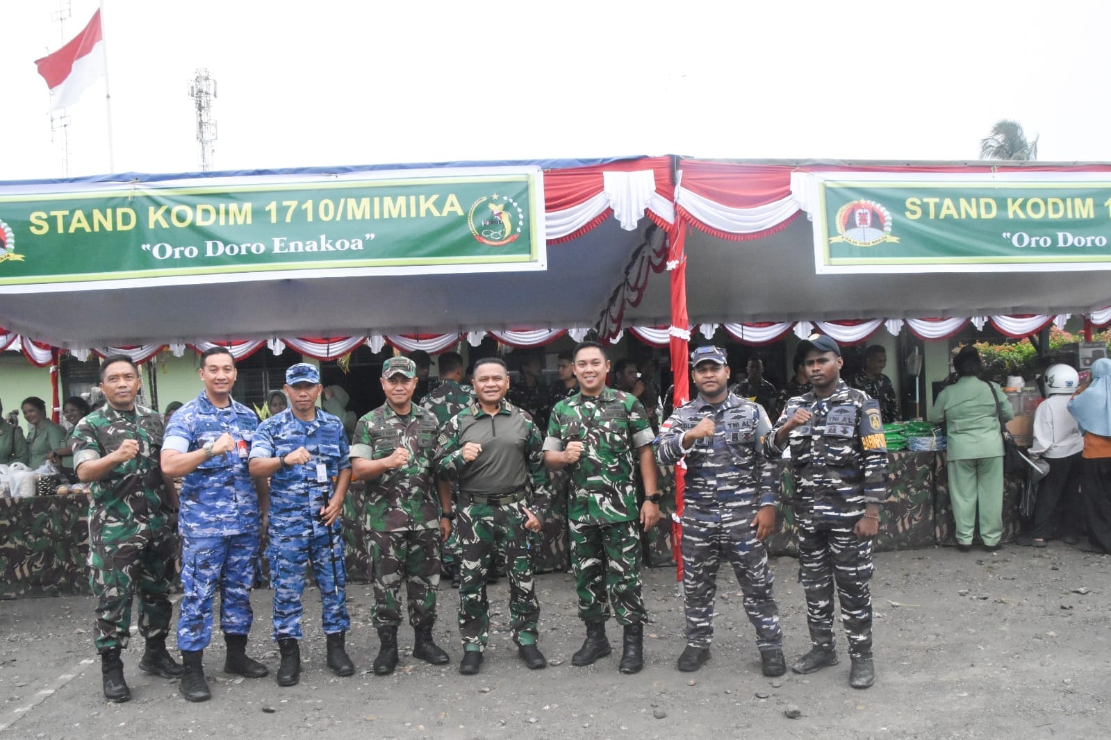 Kodim 1710/Mimika Gelar Bazar Ramadhan Sambut Idul Fitri 1447 H
