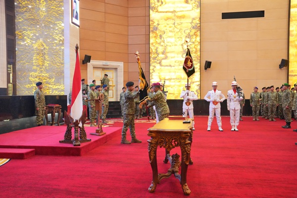 Panglima TNI Pimpin Penyerahan dan Pelantikan Jabatan di Lingkungan TNI