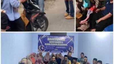 Pemuda Tanggap Sumberpancur Tebar Kepedulian Ramadan, Santunan dan Bagi Takjil Hangatkan Warga Kepung