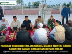 Pererat Sinergisitas, Danramil Muara Muntai Hadiri Kegiatan Safari Ramadhan Bupati Kukar
