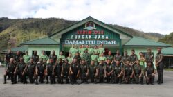 Kodim 1714/Puncak Jaya Gelar Upacara Korps Kenaikan Pangkat Bintara