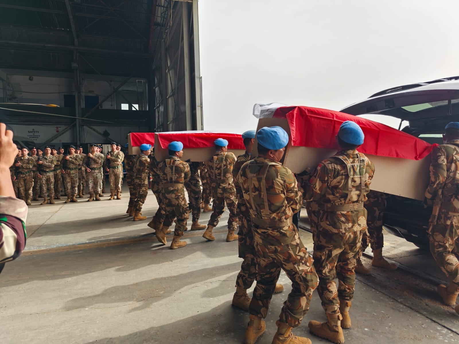 UNIFIL Gelar Upacara Memorial untuk Tiga Prajurit TNI yang Gugur di Lebanon Selatan