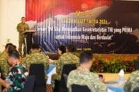 Kasetum TNI Buka Rakornisset, Dorong Inovasi dan Efisiensi Kesekretariatan TNI