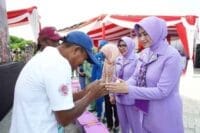Ketua Umum Dharma Pertiwi Pimpin Kegiatan Bakti Sosial di Bekasi