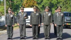 Pelepasan Jenazah Letkol Czi Yulis Wahyu Prasetyo, S.T., Dipimpin Gubernur Akmil