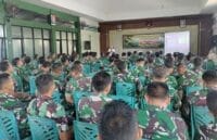 Babinsa Kodim Bojonegoro ikuti Penyuluhan Kesehatan Tentang Bahaya Penyalahgunaan Narkoba