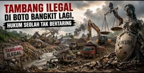 Ketika Tahanan Kota Tak Bikin Jera: Tambang Ilegal di Boto Probolinggo Kembali Menggila Ketika Tahanan Kota Tak Bikin Jera: Tambang Ilegal di Boto Probolinggo Kembali Menggila