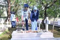 Danlanud Sultan Hasanuddin Hadiri Ziarah HUT Ke-80 TNI AU di TMP Panaikang