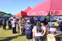 Semarakkan HUT ke-80, TNI AU Wilayah Makassar Gelar Bazar Murah