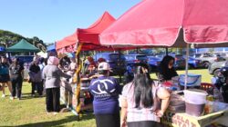 Semarakkan HUT ke-80, TNI AU Wilayah Makassar Gelar Bazar Murah